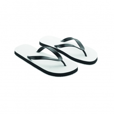 Logo trade promotional gifts image of: Sublimation beach slippers