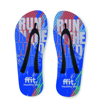 Logotrade corporate gift image of: Sublimation beach slippers