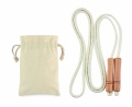 Cotton skipping rope, Beige