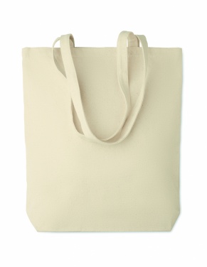 Logo trade corporate gift photo of: Canvas shopping bag 270 gr/m²