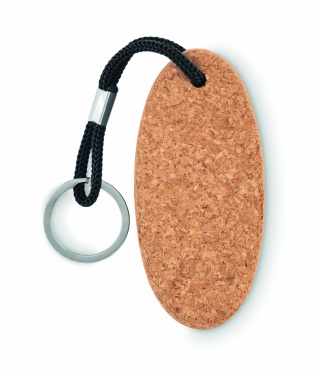 Logotrade advertising products photo of: Floating cork key ring Lohja