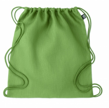 Logo trade advertising product photo of: Hemp drawstring bag 200 gr/m²