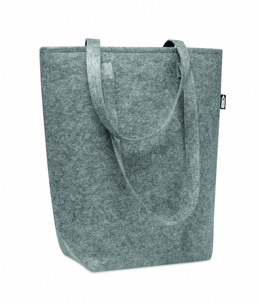 Logotrade promotional gift image of: RPET felt shopping bag