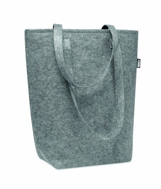 Logotrade business gift image of: RPET felt shopping bag