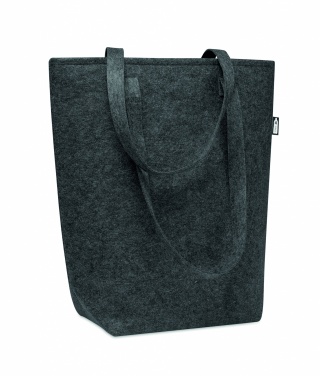 Logo trade promotional items picture of: RPET felt shopping bag