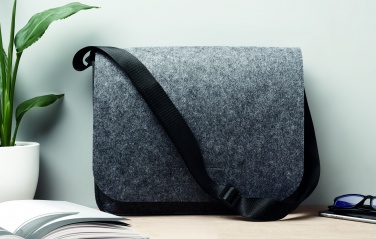 Logotrade business gift image of: RPET felt laptop bag