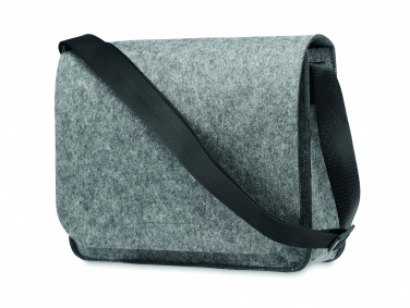 Logotrade promotional giveaway image of: RPET felt laptop bag