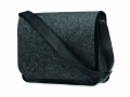 RPET felt laptop bag, Stone Grey