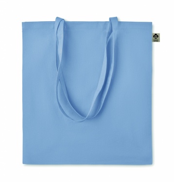 Logo trade promotional gift photo of: Organic cotton shopping bag