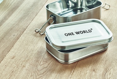 Logo trade corporate gift photo of: Stainless steel lunch box