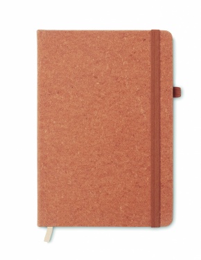 Logo trade advertising products image of: Recycled Leather A5 notebook