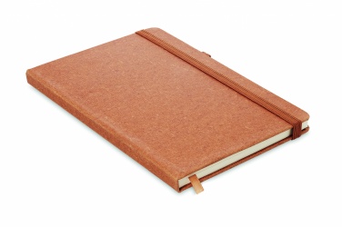 Logo trade advertising product photo of: Recycled Leather A5 notebook