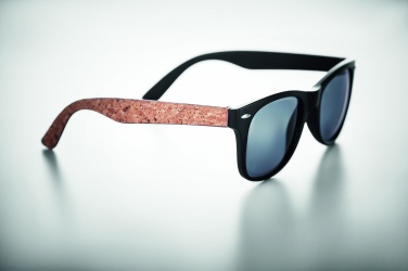 Logo trade advertising product photo of: Sunglasses with cork arms TALLINN