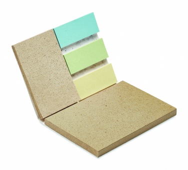 Logo trade promotional gifts image of: Grass/seed paper memo pad