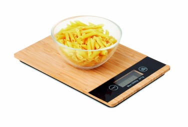 Logotrade promotional giveaways photo of: Bamboo digital kitchen scales