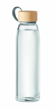 Logo trade promotional items image of: Glass bottle 500 ml