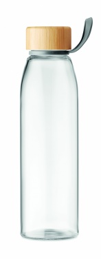 Logo trade promotional merchandise photo of: Glass bottle 500 ml