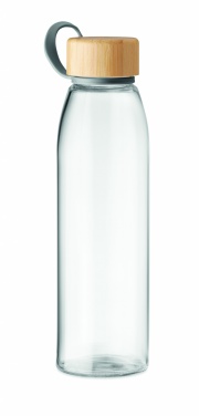 Logotrade business gift image of: Glass bottle 500 ml