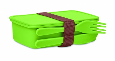 Logo trade promotional item photo of: Lunch box with cutlery