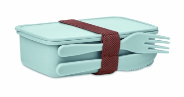 Logo trade advertising product photo of: Lunch box with cutlery