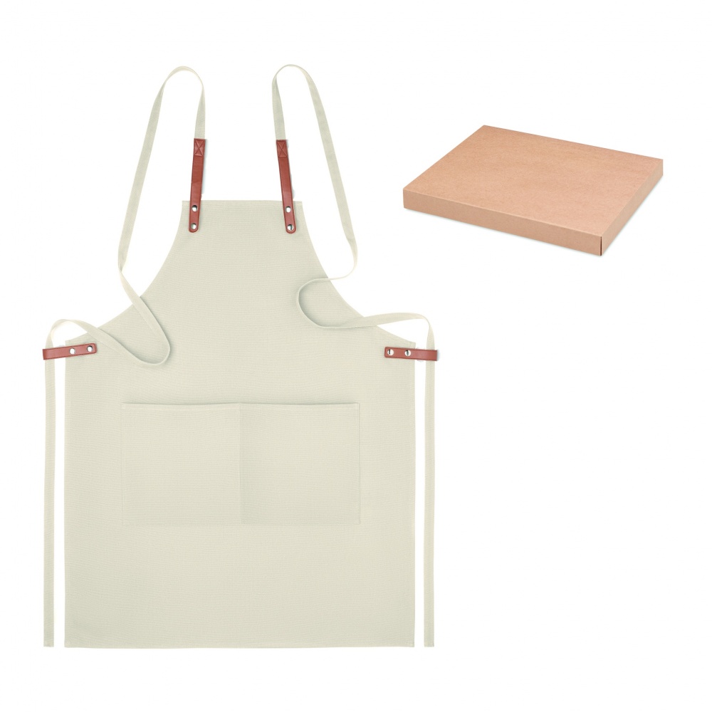 Logotrade promotional product image of: Organic cotton apron 340 gr/m²