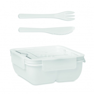 Logotrade promotional items photo of: Lunch box with cutlery 600ml