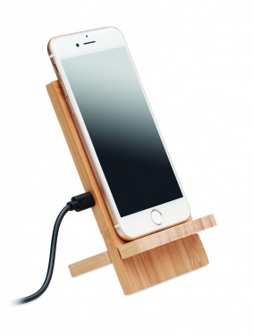 Logo trade advertising products image of: Wireless charger stand 10W