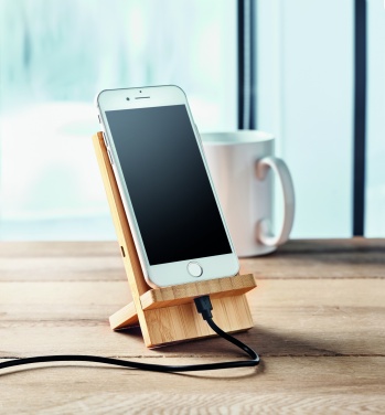 Logo trade promotional items picture of: Wireless charger stand 10W