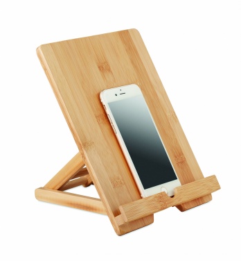 Logotrade promotional product picture of: Bamboo tablet stand TUANUI