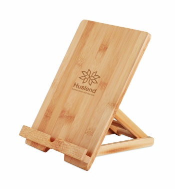 Logotrade promotional gift picture of: Bamboo tablet stand TUANUI