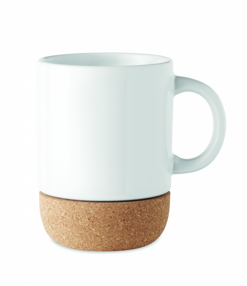 Logo trade promotional products image of: Sublimation mug with cork base