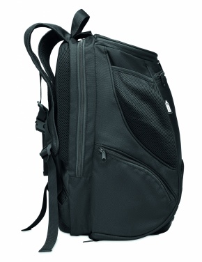 Logo trade promotional gifts image of: 600D RPET sports rucksack