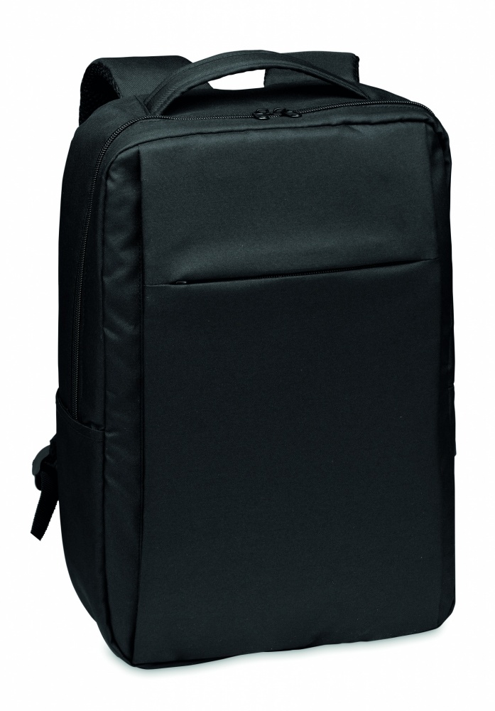 Logotrade promotional merchandise image of: Laptop backpack in 300D RPET