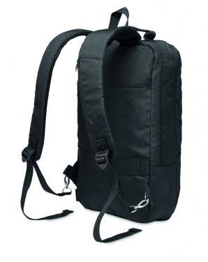 Logo trade promotional items picture of: Laptop backpack in 300D RPET