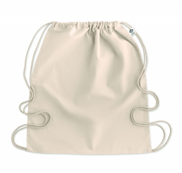 Logotrade business gifts photo of: Organic cotton drawstring bag