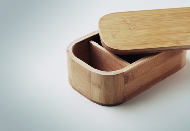 Logo trade advertising products image of: Bamboo lunch box 1000ml