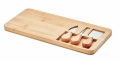 Bamboo Cheese board set, Wood