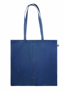 Logo trade promotional merchandise photo of: Recycled denim shopping bag