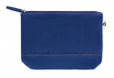 Logotrade promotional items photo of: Recycled denim cosmetic pouch