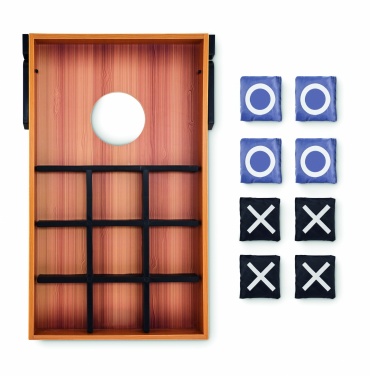 Logo trade promotional giveaways image of: Double sided MDF game set