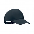 Organic cotton baseball cap, French Navy