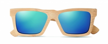 Logotrade promotional gift image of: Sunglasses and case in bamboo KEILA