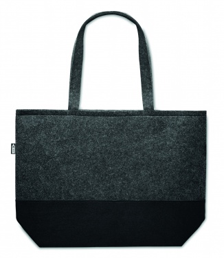 Logo trade business gift photo of: RPET felt shopping bag