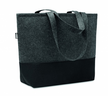 Logotrade corporate gift picture of: RPET felt shopping bag