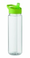 RPET bottle 650ml PP flip lid, Lime