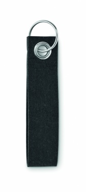 Logotrade business gifts photo of: RPET felt key ring