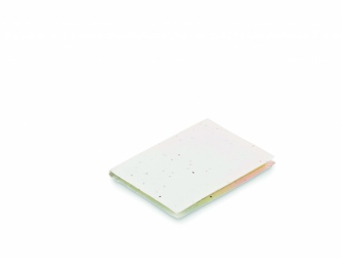 Logo trade business gift photo of: Seed paper sticky note pad