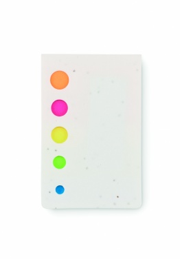 Logo trade promotional gifts picture of: Seed paper page markers pad