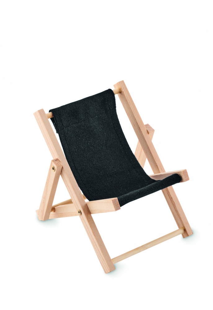 Logotrade advertising product picture of: Deckchair-shaped phone stand