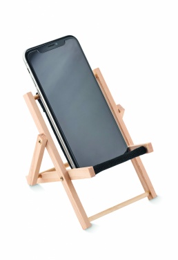 Logotrade promotional item picture of: Deckchair-shaped phone stand